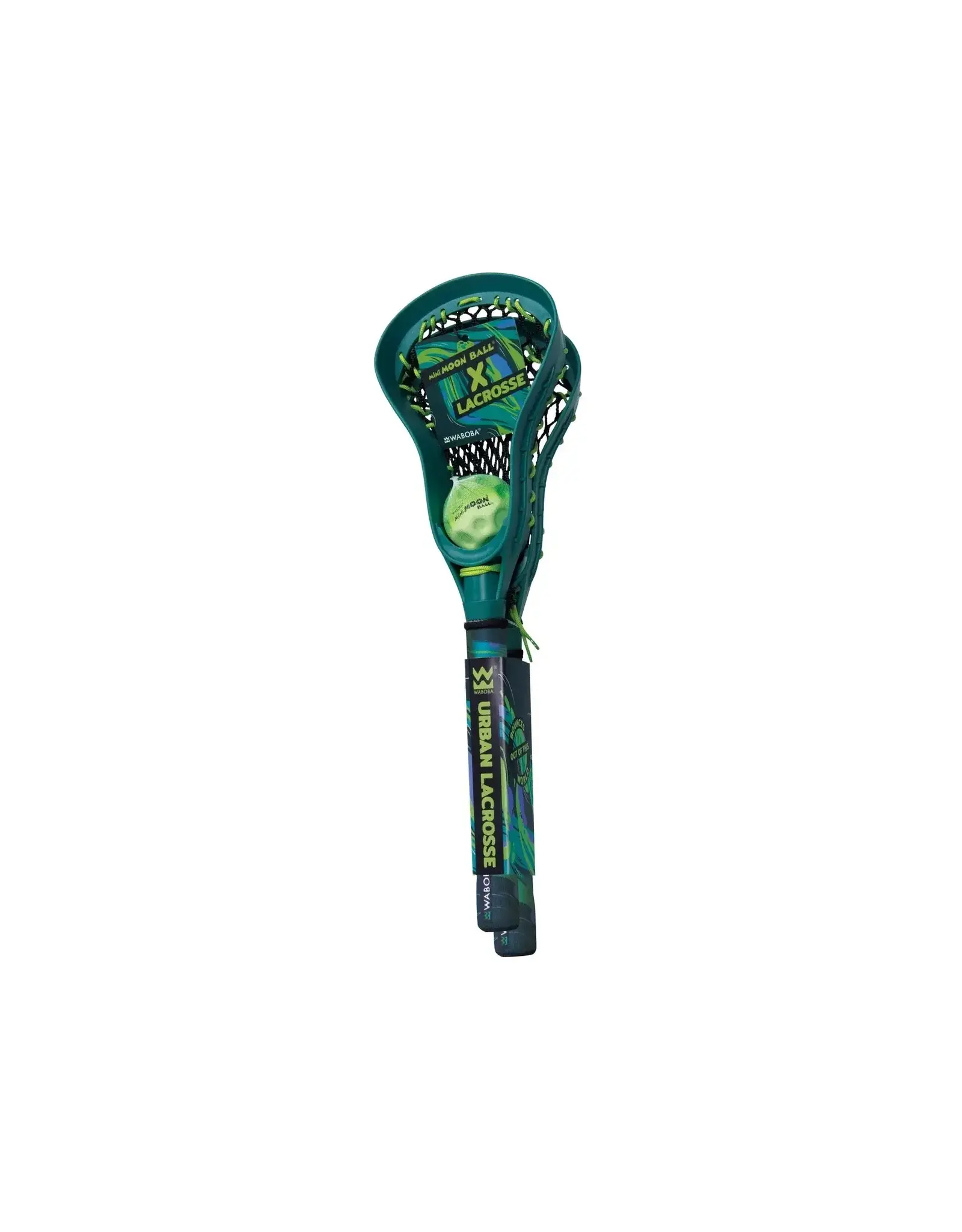 Waboba Waboba Urban Lacrosse Set (2 Sticks, Mini Moon Ball)