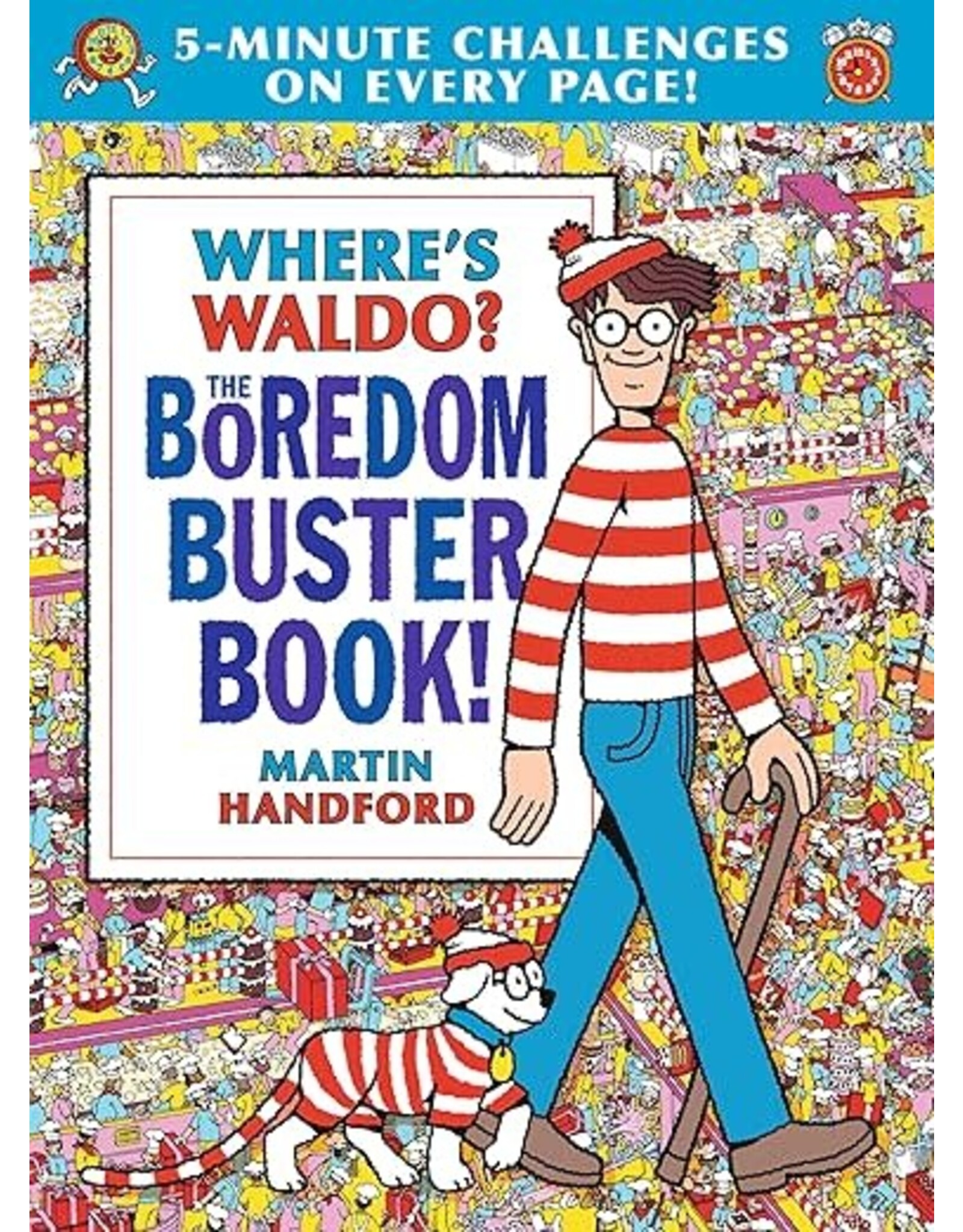 Where's Waldo? The Boredom Buster Book: 5-Minute Challenges