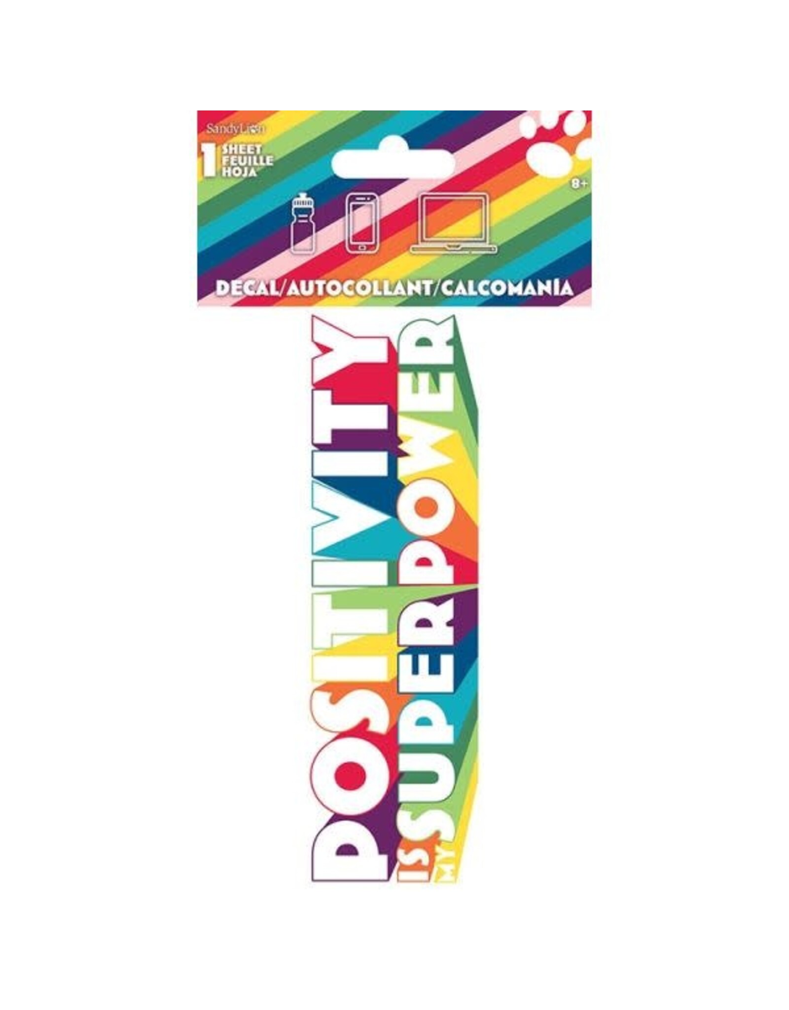 Sandylion Inspiration & Fun - Positivity Decal