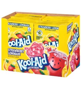 Kool-Aid Drink Mix Unsweetened Strawberry Lemonade