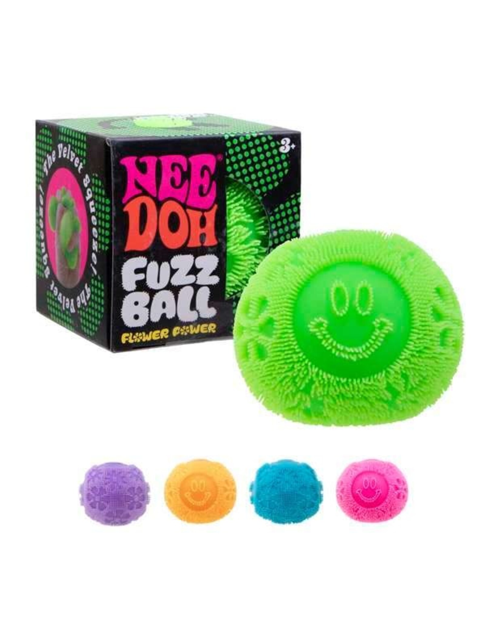 Schylling Flower Power Fuzz Ball NeeDoh