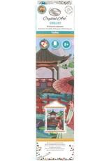 D.I.Y Crystal Art Kit Crystal Art Scroll Kit: Pavillon