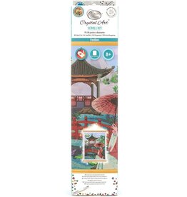 D.I.Y Crystal Art Kit Crystal Art Scroll Kit: Pavillon