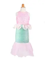 Great Pretenders Misty Mermaid Dress Pink, Size 5-6