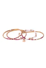 Great Pretenders Boutique Glam Girl Bracelet Set, 4pcs