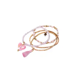 Great Pretenders Boutique Luminescent Love Bracelet Set, 4pcs