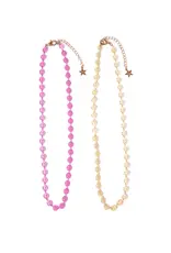 Great Pretenders Boutique Chic Pink Lemonade Necklace, Assortment