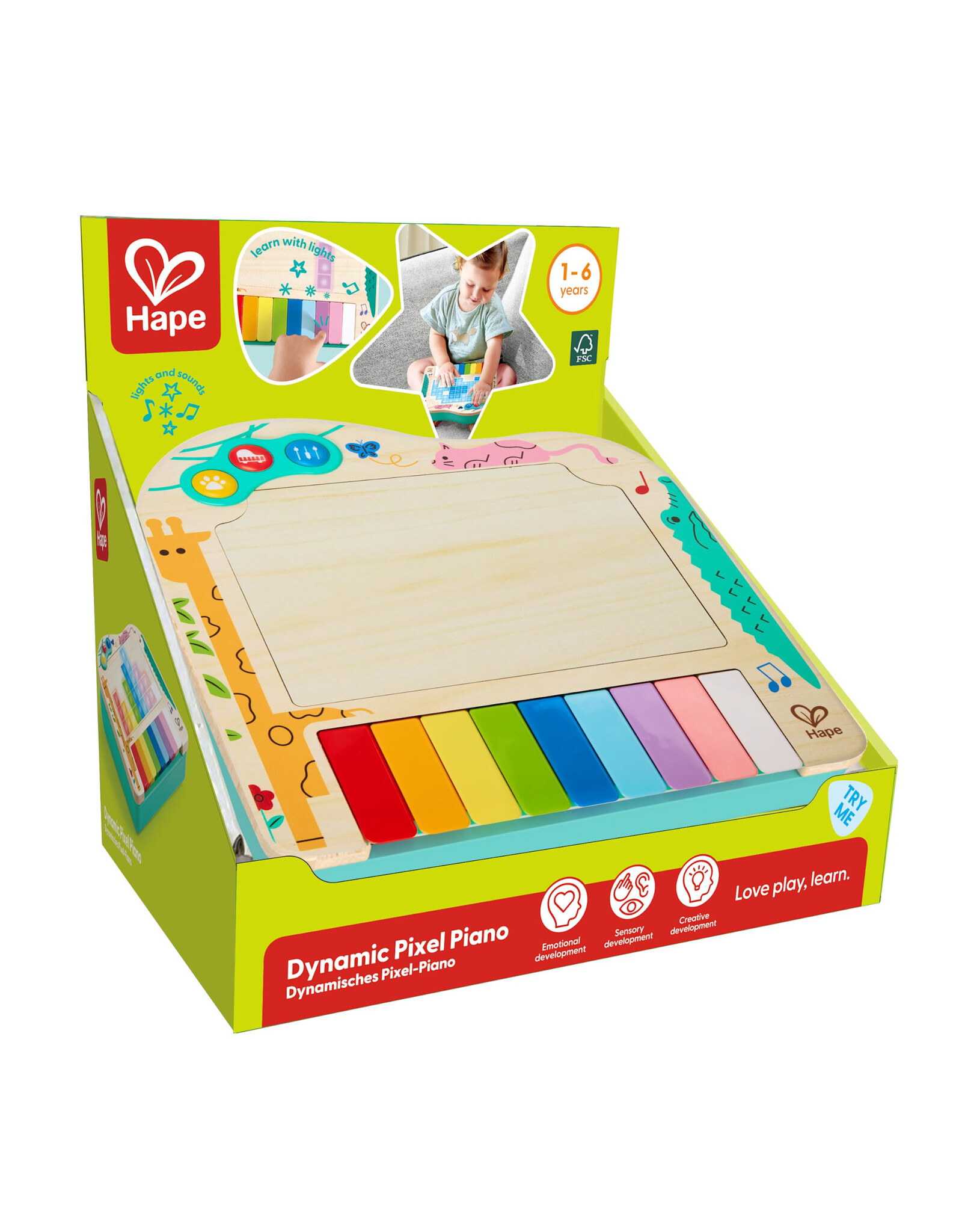 Hape Hape Dynamo Pixel Piano