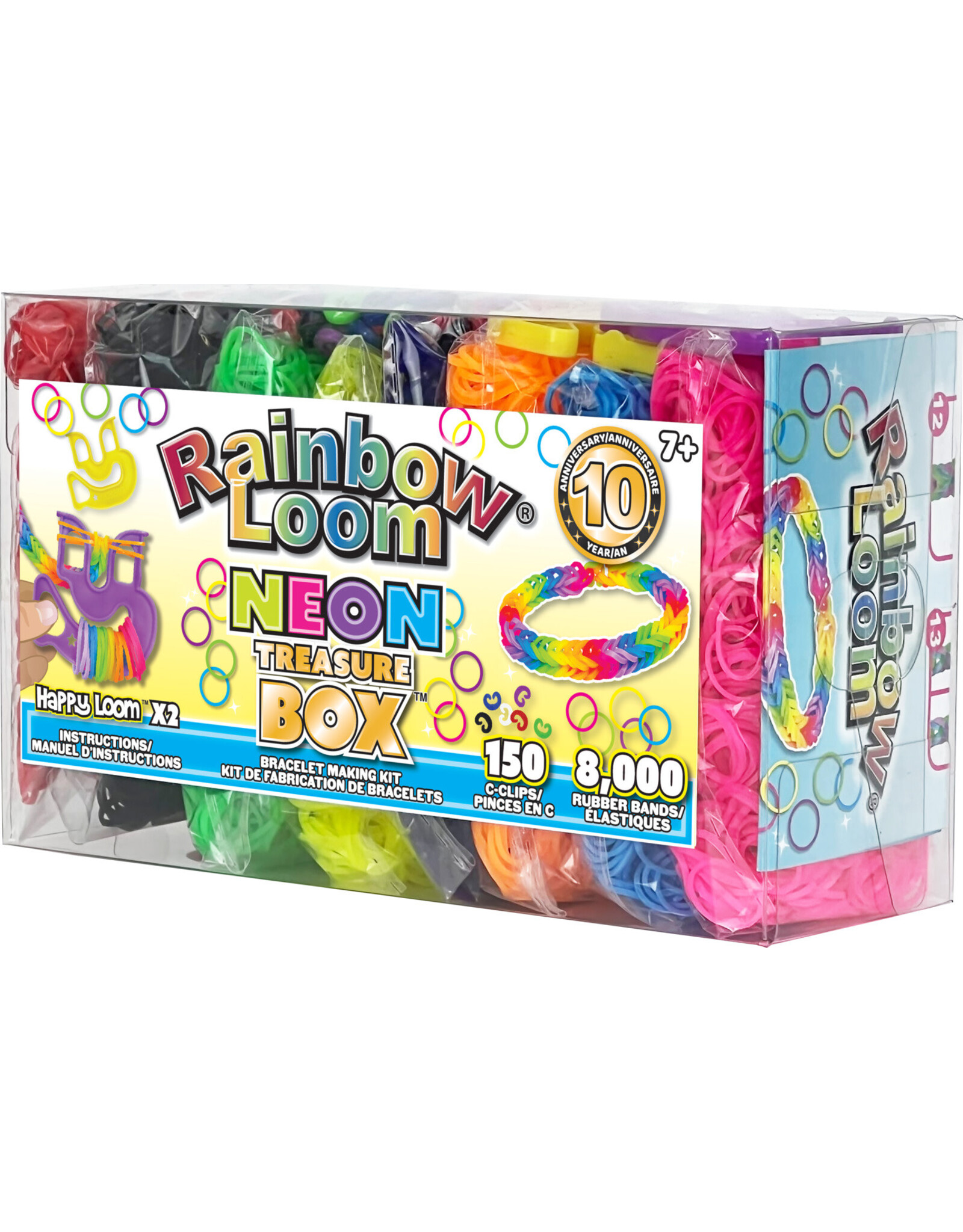 Rainbow Loom Treasure Box - Neon
