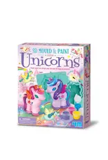 4M 3D Mould & Paint Glitter Unicorns