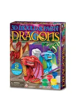 4M 3D Mould & Paint Dragons