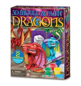 4M 3D Mould & Paint Dragons