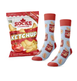 Main & Local Ketchup Chips Socks