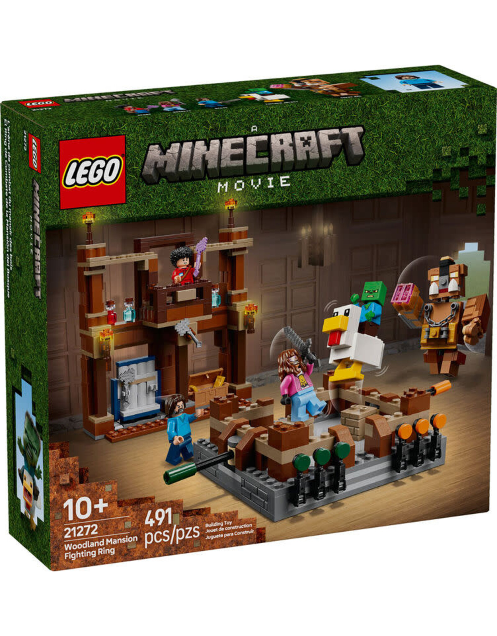 Lego Woodland Mansion Fighting Ring