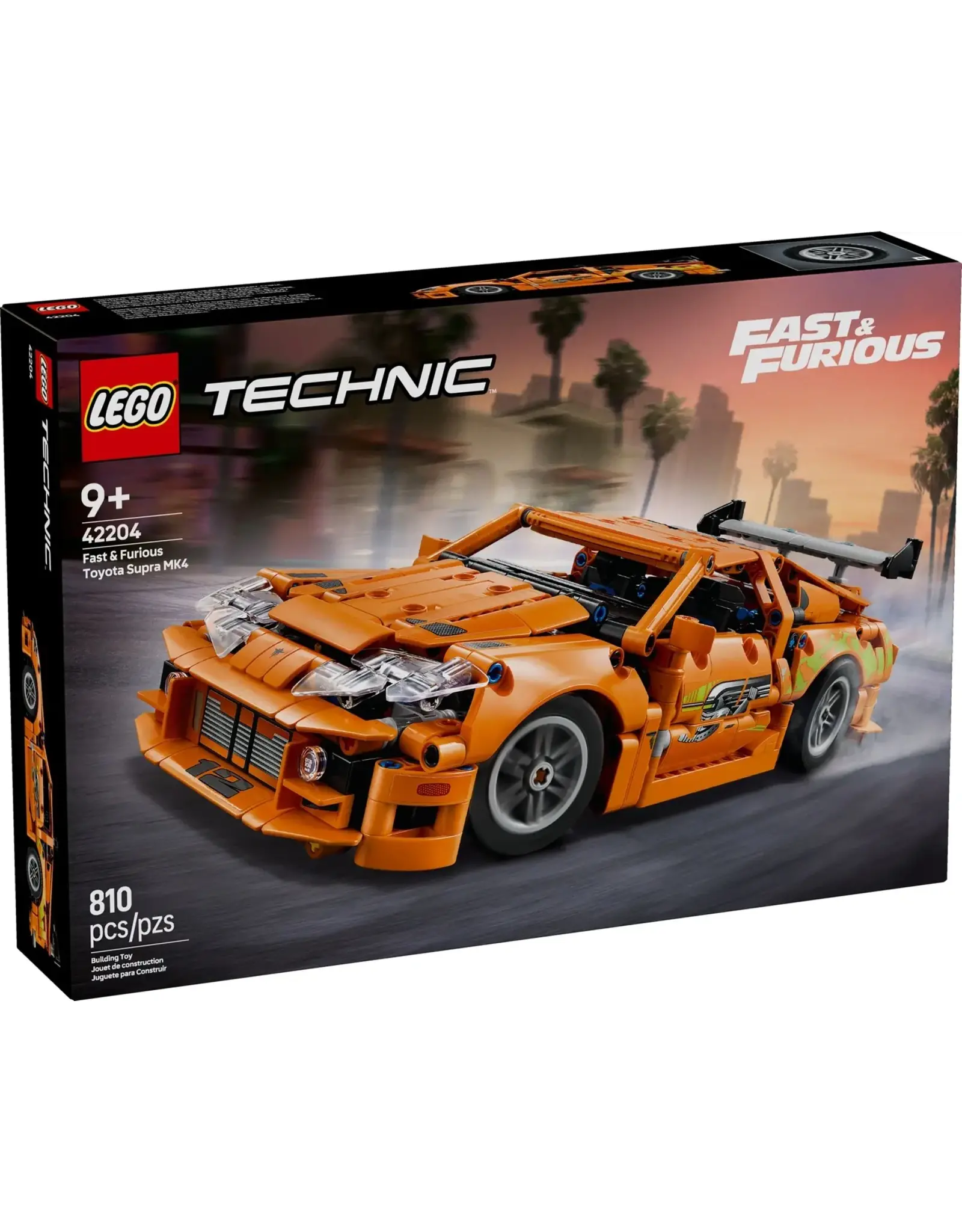 Lego Fast and Furious Toyota Supra MK4