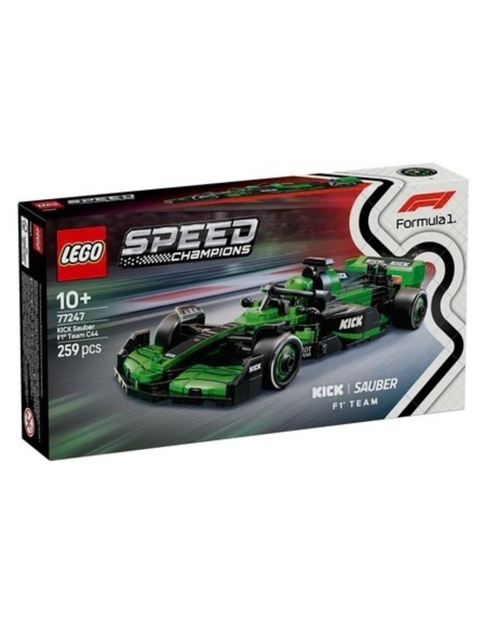 Lego KICK Sauber F1 Team C44 Race Car