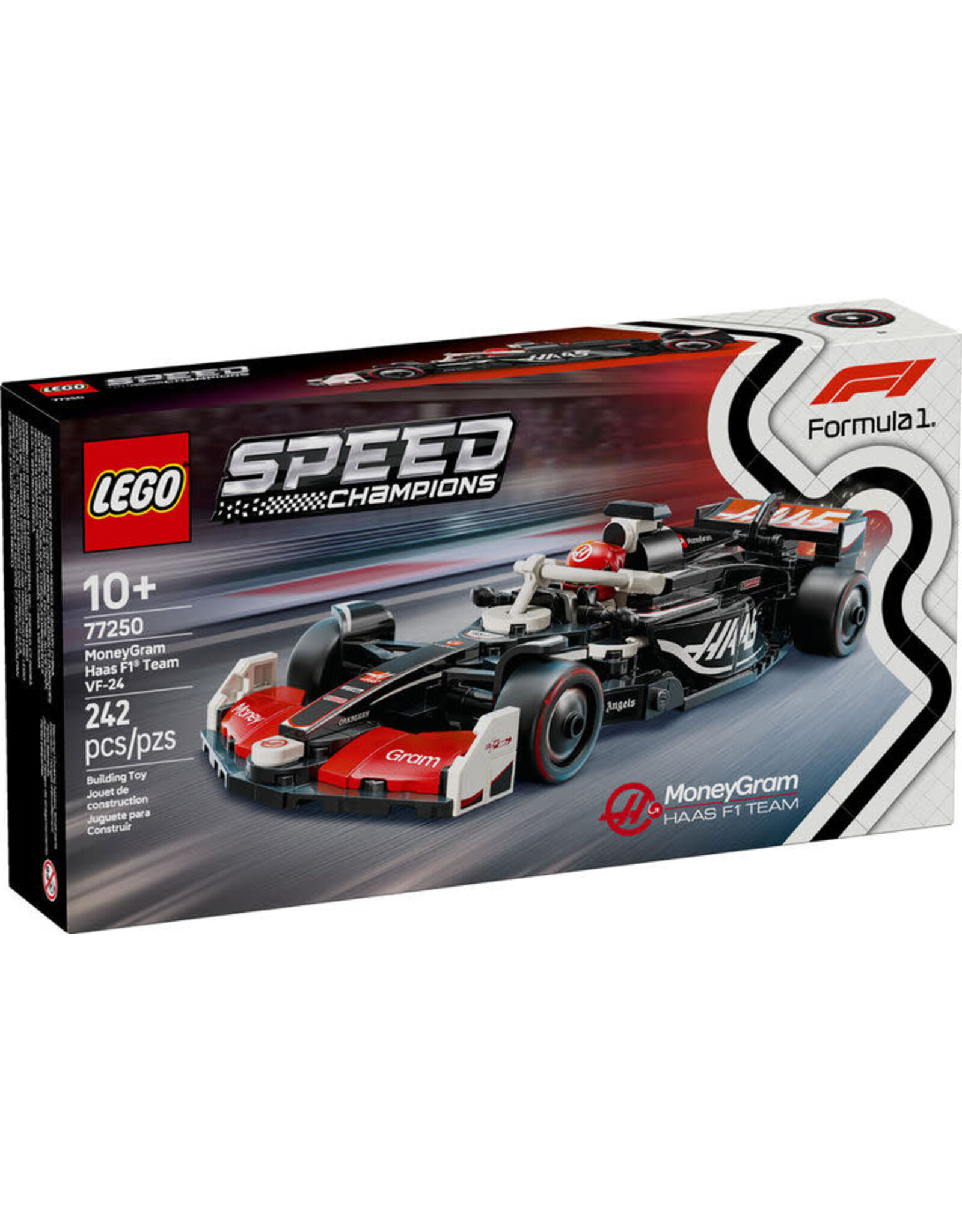 Lego MoneyGram Haas F1 Team VF-24 Race Car