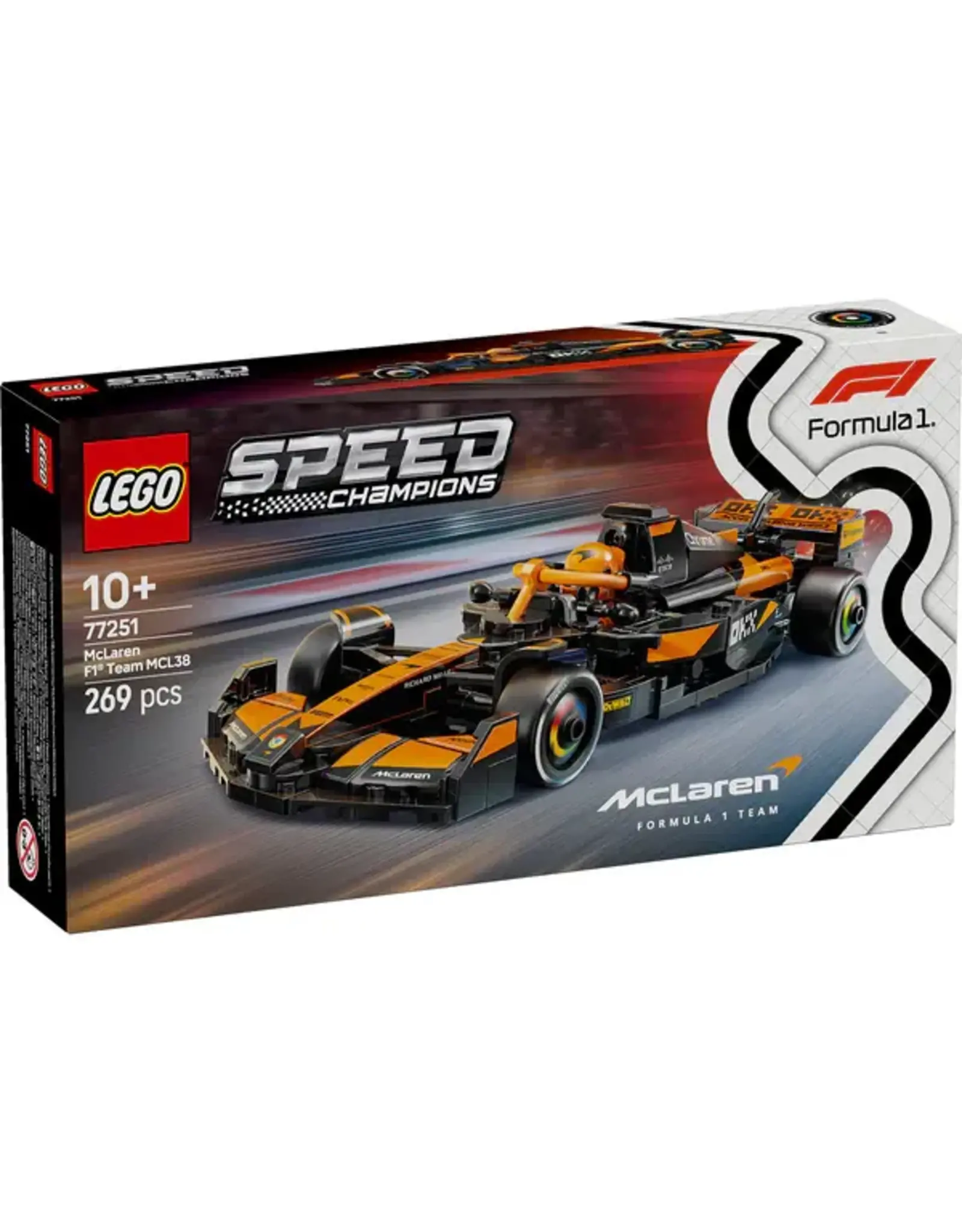 Lego McLaren F1 Team MCL38 Race Car