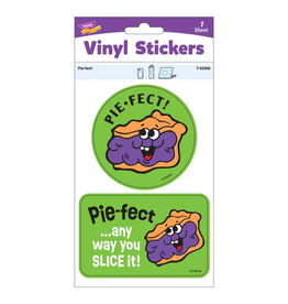 Trend Enterprise Retro Pie-fect! Vinyl Sticker