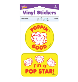 Trend Enterprise Retro Poppin' Good Vinyl Sticker