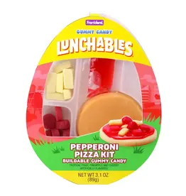 Frankford Kraft Lunchables Pizza Kit Egg Shape Tray