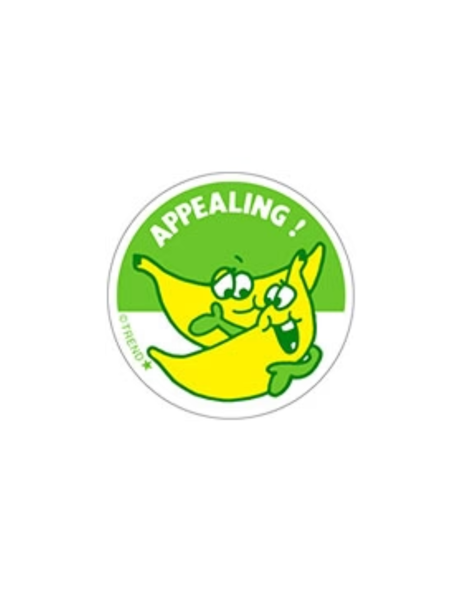 Trend Enterprise Appealing! Banana Retro Scratch 'n Sniff Stinky Stickers