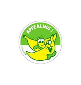Trend Enterprise Appealing! Banana Retro Scratch 'n Sniff Stinky Stickers