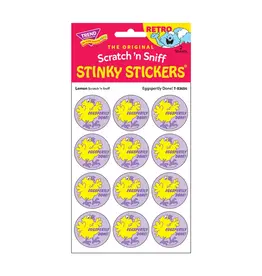 Trend Enterprise Eggspertly Done! Lemon Retro Scratch 'n Sniff Stinky Stickers