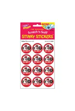 Trend Enterprise Go For It! Rubber Tire Retro Scratch 'n Sniff Stinky Stickers