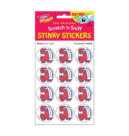 Trend Enterprise Hot Number! Phone Retro Scratch 'n Sniff Stinky Stickers