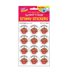 Trend Enterprise Stick to It! Caramel Apple Retro Scratch 'n Sniff Stinky Stickers