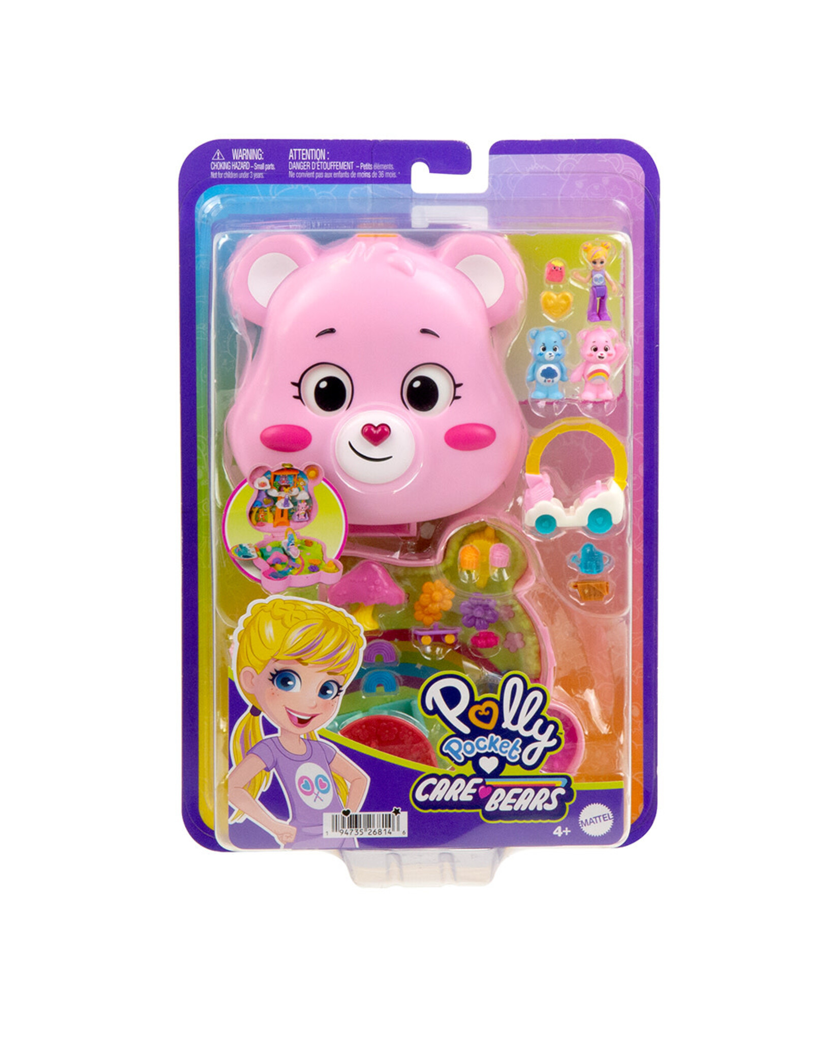 Mattel Polly Pocket - Care Bears Compact