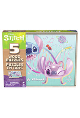 Spin Master Wooden Puzzles 5-in-1 - Stitch