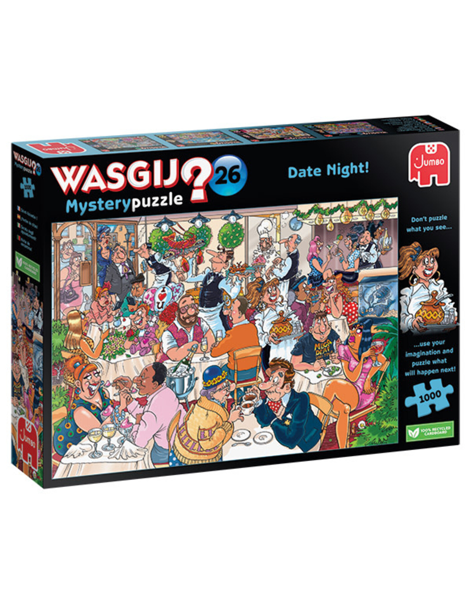 Jumbo Wasgij Mystery #26 - Date Night! 1000pc