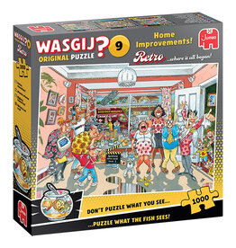Jumbo Wasgij Original Retro #9 - Home Improvements! 1000pc