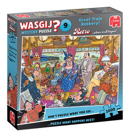 Jumbo Wasgij Retro Mystery #9 - Great Train Robbery! 1000pc