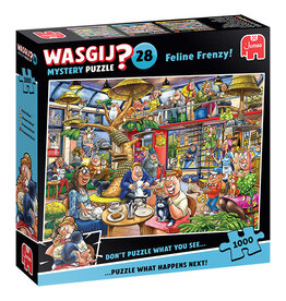 Jumbo Wasgij Mystery #28 - Feline Frenzy! 1000pc