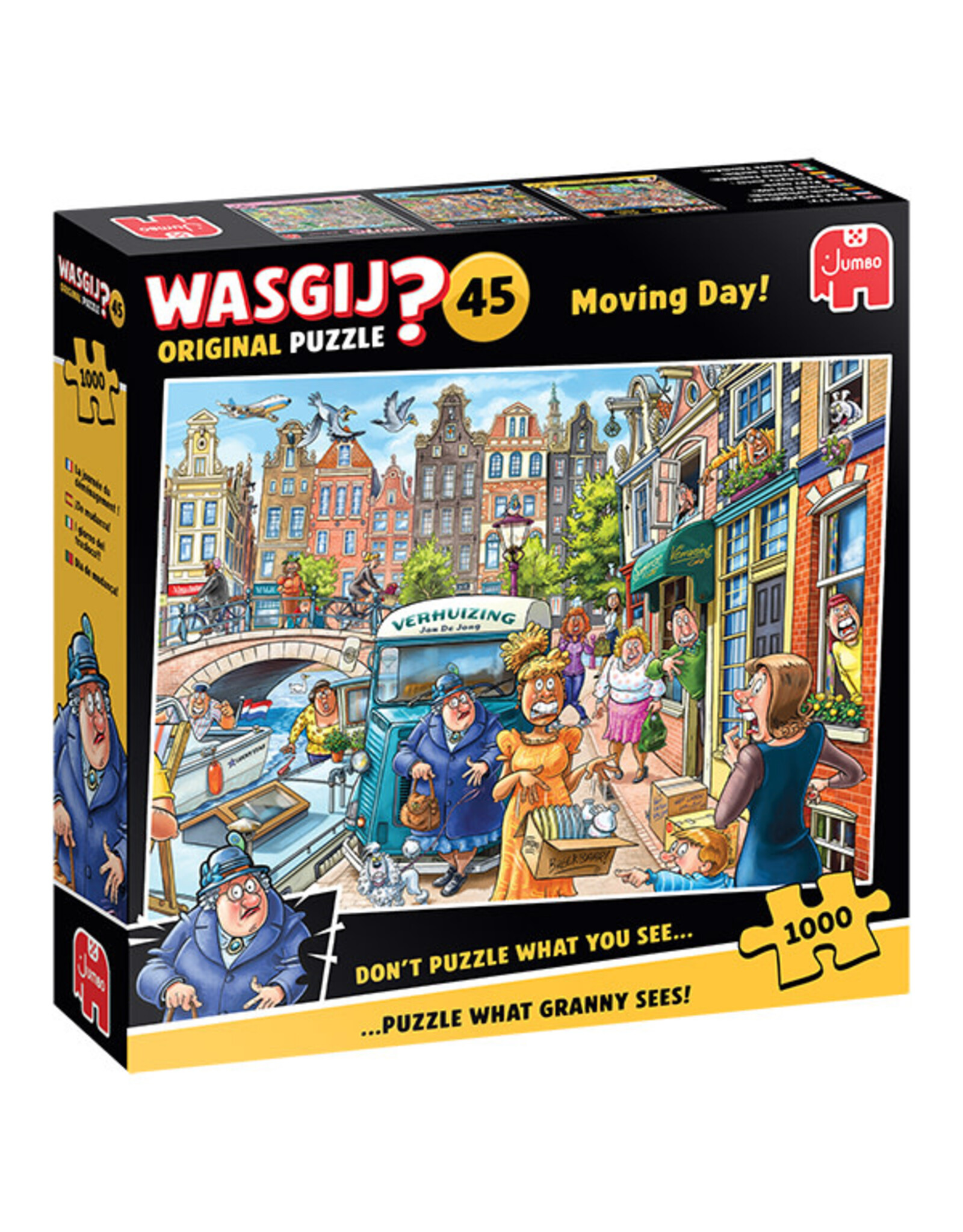 Jumbo Wasgij Original #45 - Moving Day! 1000pc