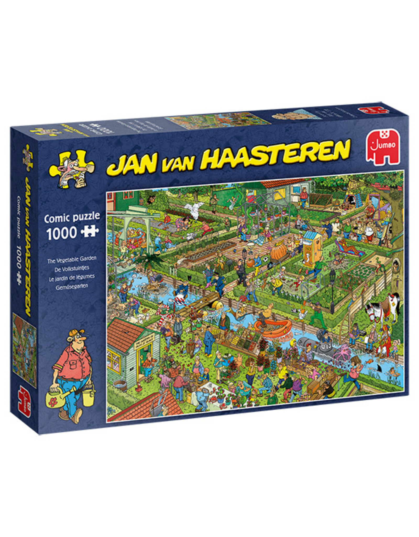 Jumbo The Vegetable Garden, Jan van Haasteren 1000pc