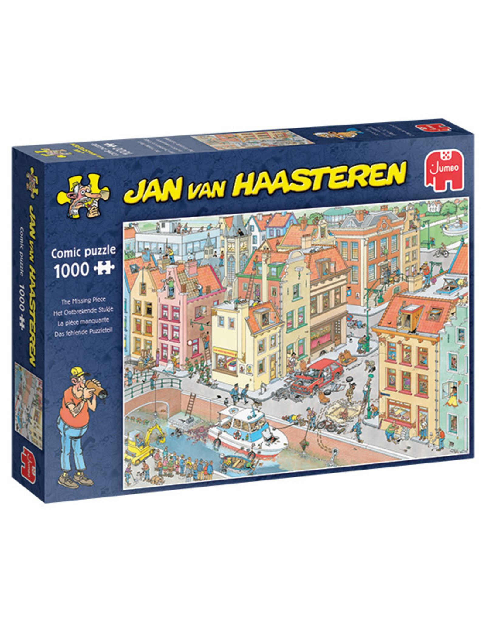 Jumbo The Missing Pieces, Jan van Haasteren 1000pc