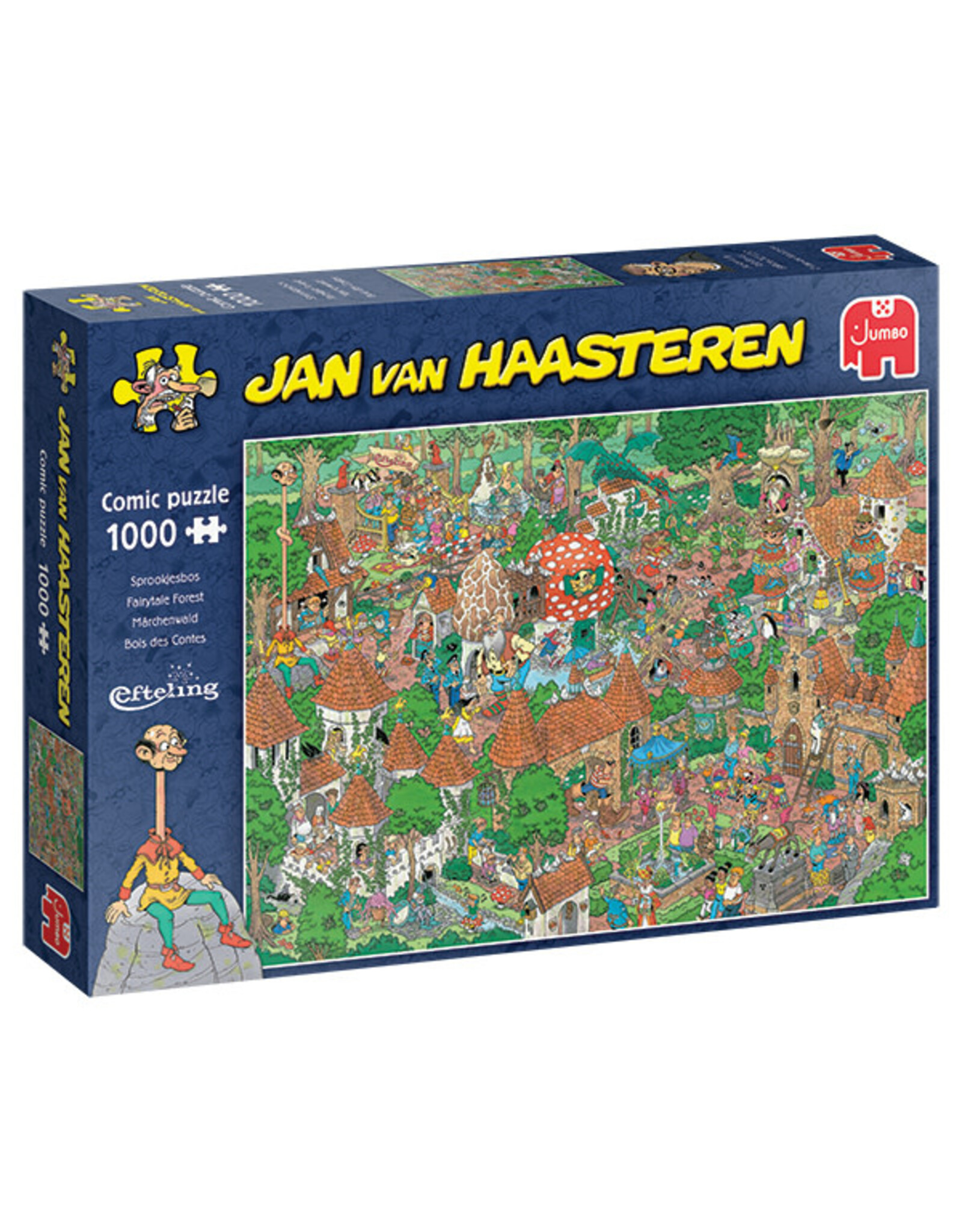 Jumbo Fairytale Forest, Jan van Haasteren 1000pc