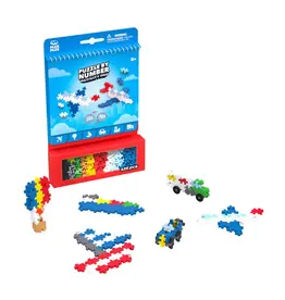 Plus-Plus Plus-Plus Puzzle by Number Activity Pad - Transportation