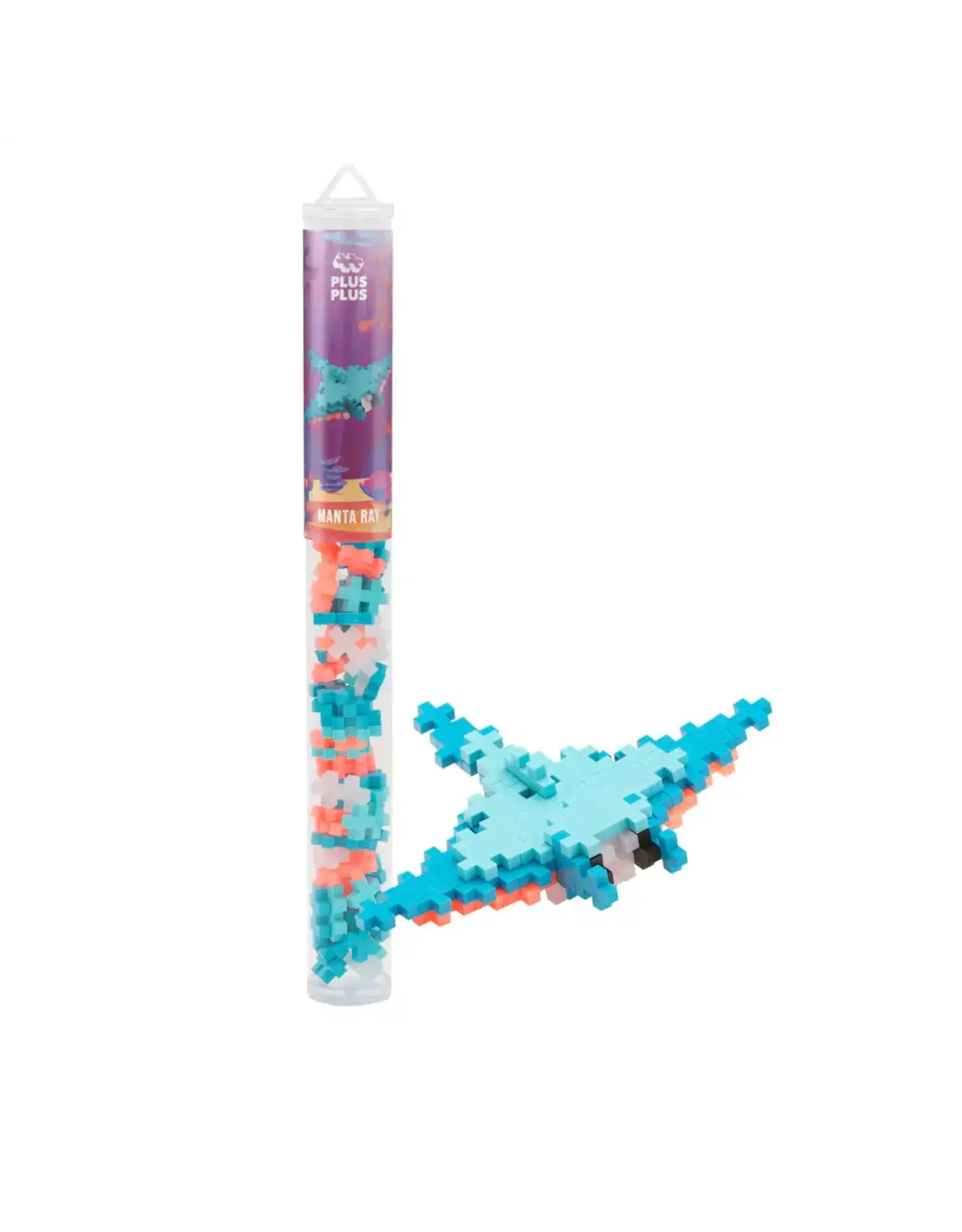 Plus-Plus Plus-Plus Tube: Manta Ray