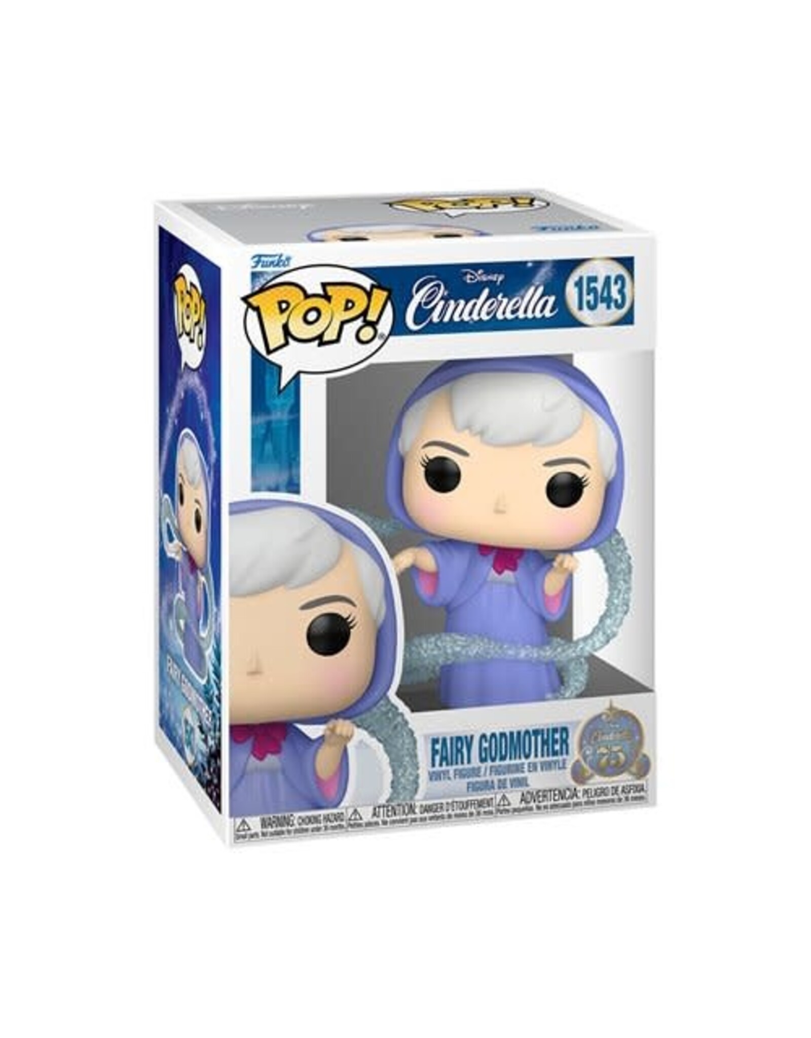 Funko Pop Vinyl Cinderella 75th Anniversary Fairy Godmother