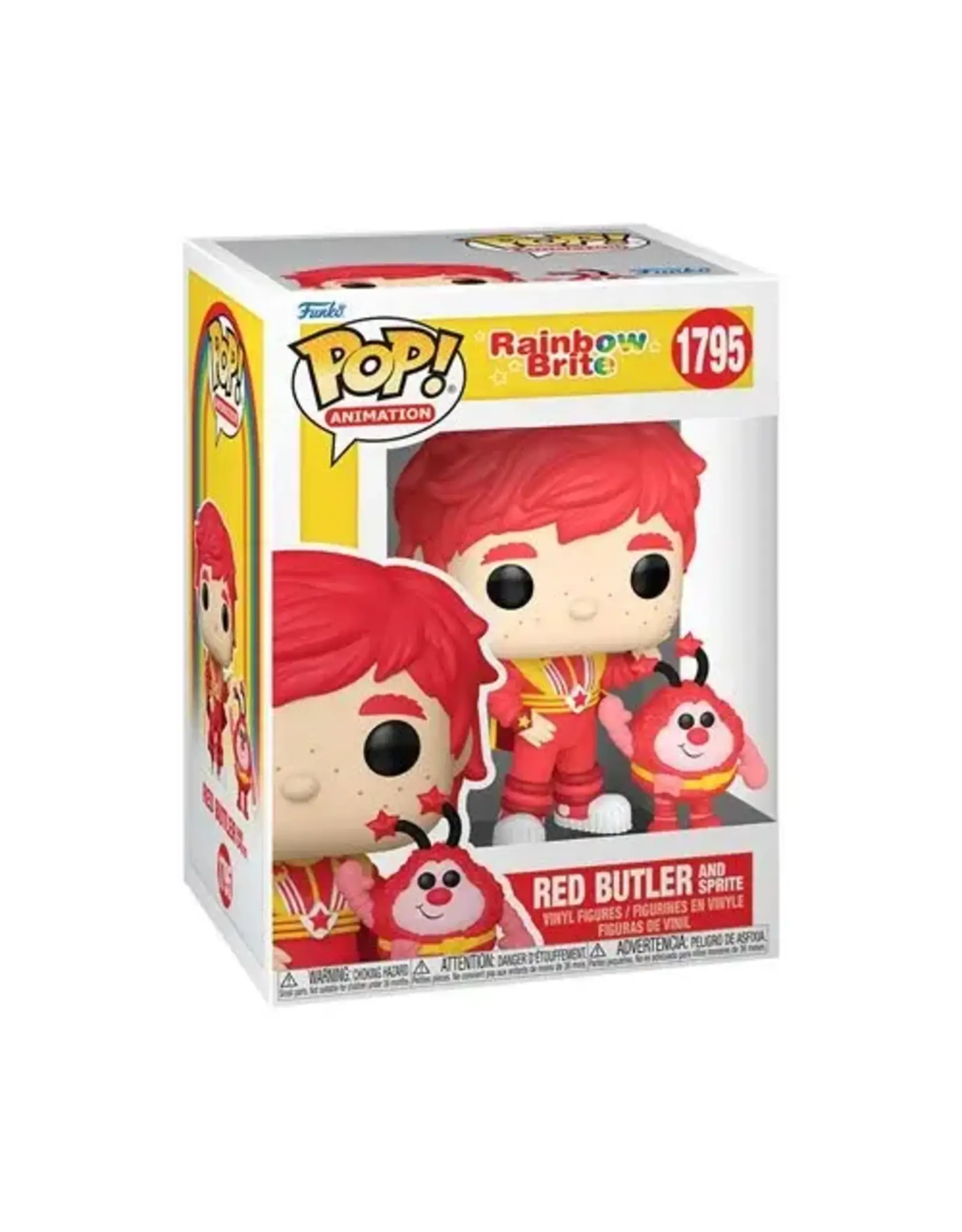 Funko Pop Vinyl Rainbow Brite Red Butler and Sprite