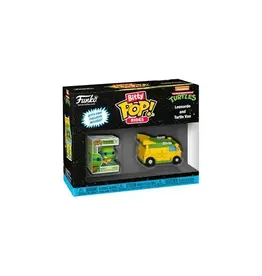 Funko Bitty Pop Teenage Mutant Ninja Turtles Leonardo and Turtle Van