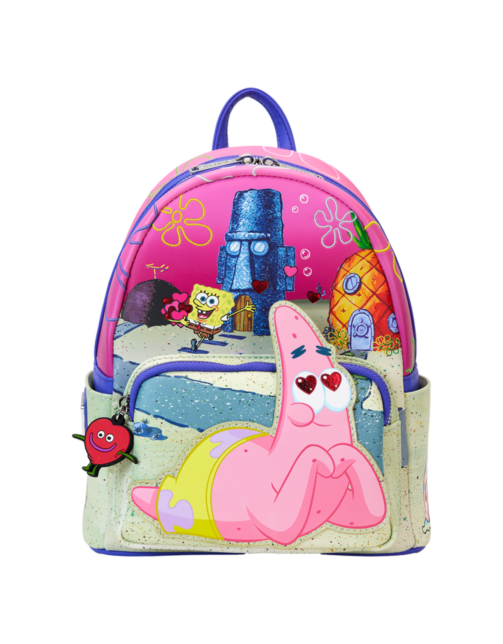 Loungefly SpongeBob SquarePants & Patrick Star Hearts Mini Backpack
