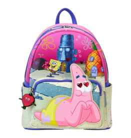 Loungefly SpongeBob SquarePants & Patrick Star Hearts Mini Backpack