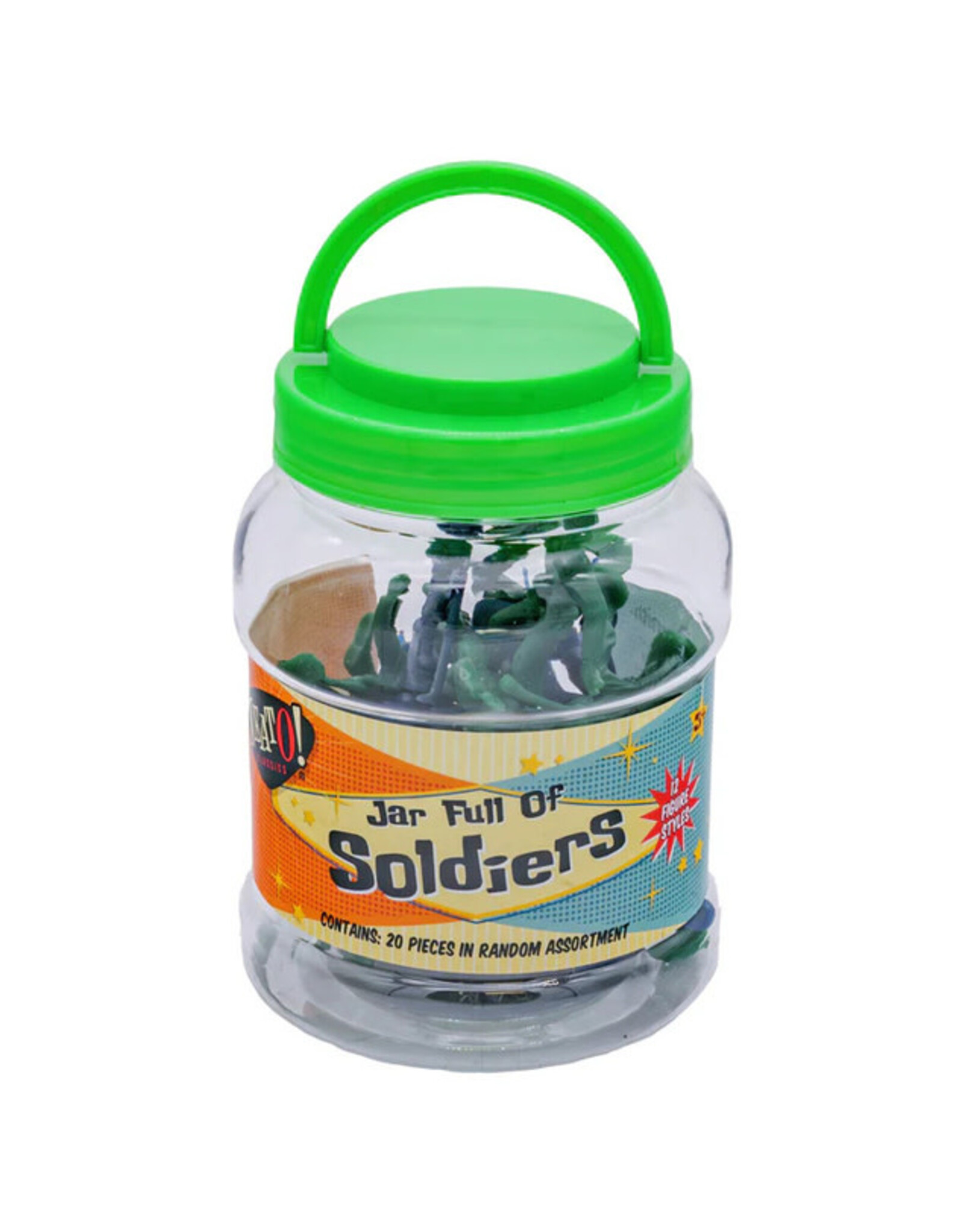 Toysmith Neato! Jar Full of Soldiers