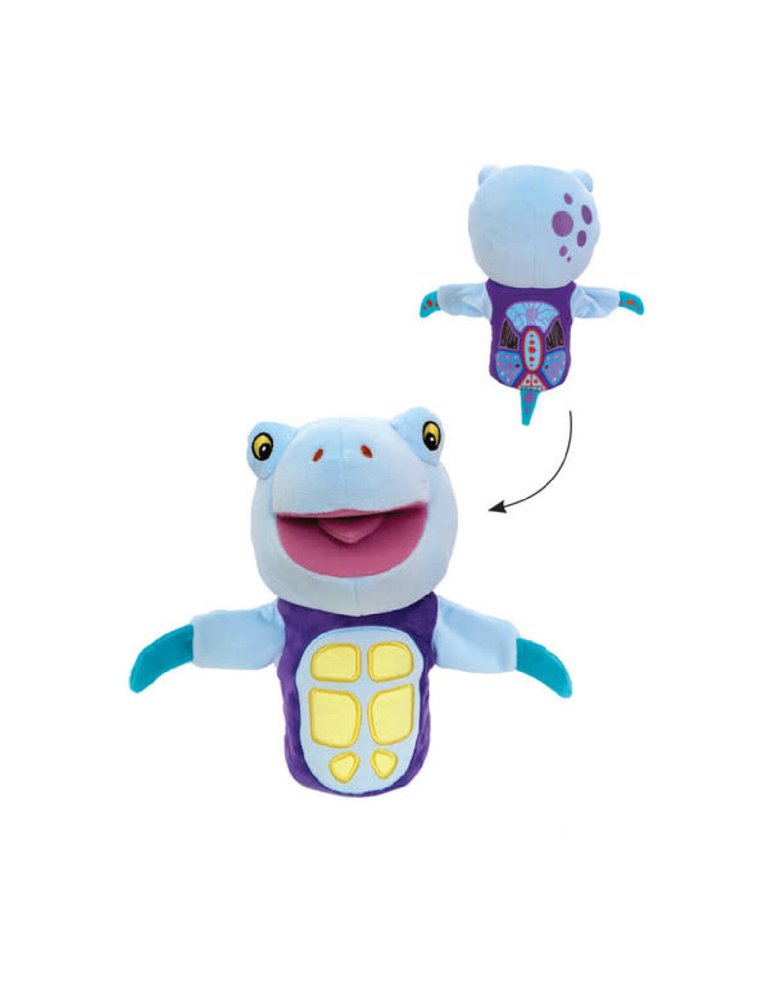 Native Northwest Native Northwest Sunny the Turtle Puppet